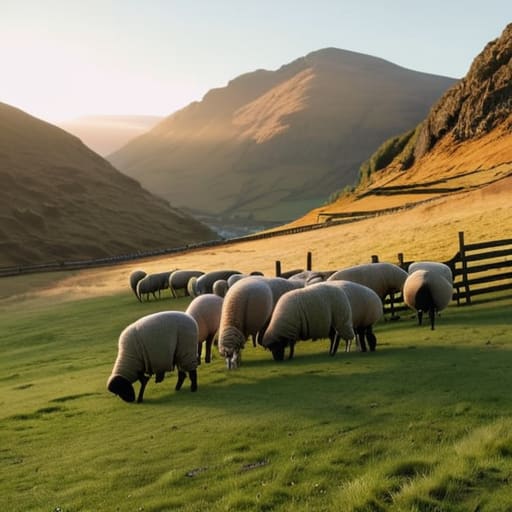 Complete guide to sheep farming book cover.
