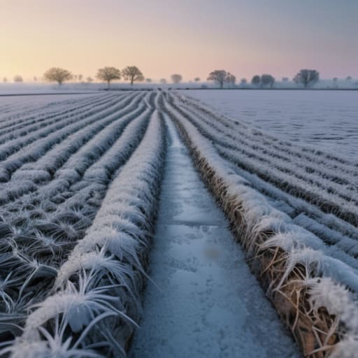 How to manage farm water supply winter.