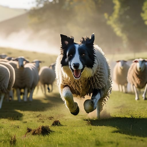 How to train a working dog.