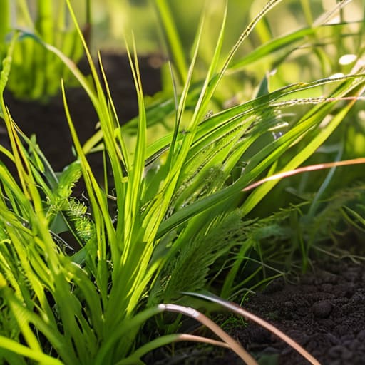 How weed control works in grassland.