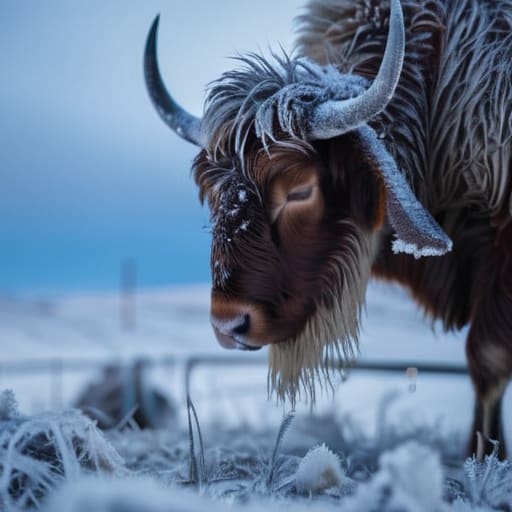 How to manage animals in extreme cold.